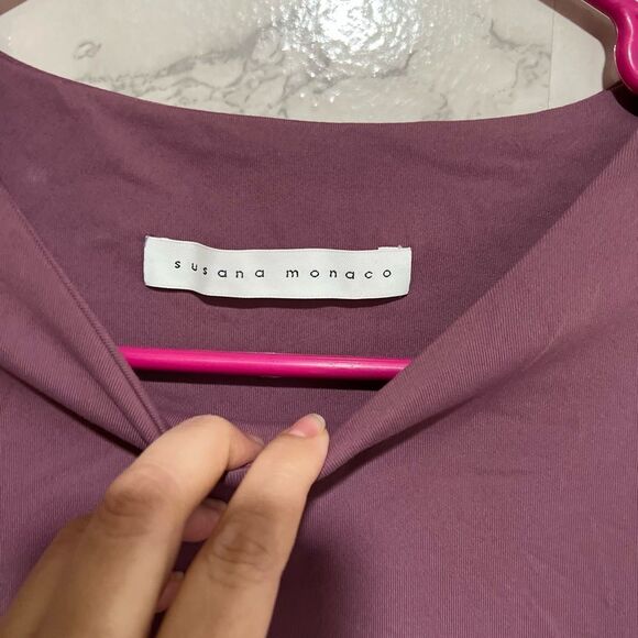 Susana Mónaco Ruffle Bottom Mini Dress - Picture 5 of 8